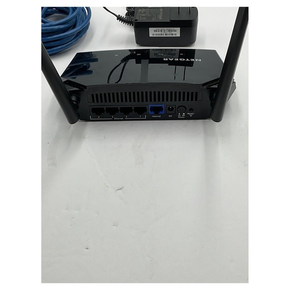 Netgear‎ AC1000 Wi-Fi Router R6080 Dual-Band Ethernet Black - Picture 3 of 3